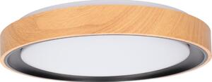 Brilagi - LED таванно осветително тяло FLOCO LED/24W/230V Ø 30 см дърво/черно