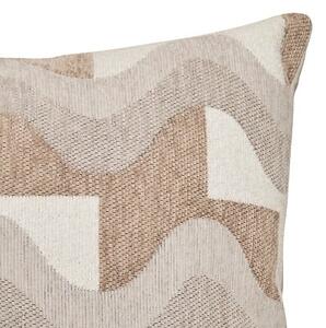 Декоративна възглавница atmosphera Jacquard Chenille, 38x58 cm - Бежов