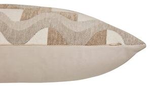 Декоративна възглавница atmosphera Jacquard Chenille, 38x58 cm - Бежов