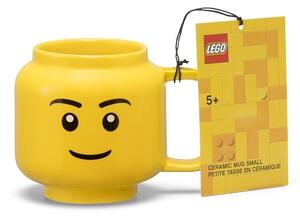 Жълта керамична бебешка чаша 255 ml Head - LEGO®