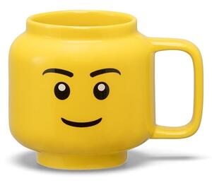 Жълта керамична бебешка чаша 255 ml Head - LEGO®