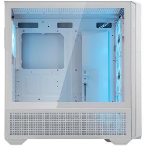 COUGAR Case MX600 RGB White, Full Tower, Mini ITX/Micro ATX / ATX / CEB / E-ATX, Type-C, USB 3.0 x 2, USB 2.0 x 1,4 Pole Headset Audio Jack, RGB Button, 120mm ARGB fan, Tempered glass, 235 x 515 x 478 (mm)