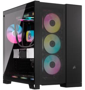 Corsair 6500D Airflow Tempered Glass Mid-Tower, Black, EAN:0840006664710