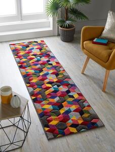 Пътека Dynamic Multicolor 66X230 см, Flair Rugs