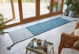 Пътека Индирa Рънър Синя 60X200 см, Flair Rugs
