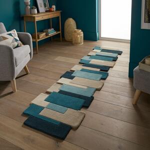 Пътека Collage Teal 60X230 см, Flair Rugs
