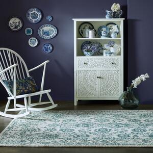 Килим Yasmin Ivory/Син 160X230 см, Flair Rugs