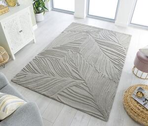 Килим Лино Лийф Сив 200X290 см, Flair Rugs