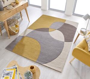 Килим Glow жълт охра 200X290 см, Flair Rugs