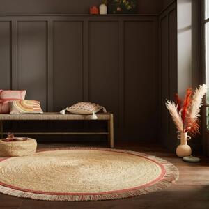 Килим Kahana Terra 180X180 см, кръгъл, Flair Rugs