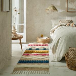 Пътека Медина от натурален юта/многоцветна 60X230 см, Flair Rugs