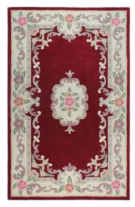 Червен вълнен килим , 75 x 150 cm Aubusson - Flair Rugs