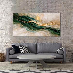 Картина Emerald and Gold