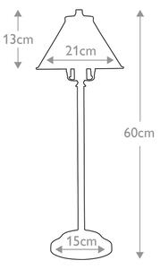 Elstead PV-SL-AB - LED Настолна лампа PROVENCE 1xE14/4W/230V