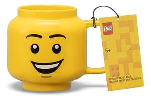 Жълта керамична бебешка чаша 530 ml Head - LEGO®