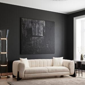 Диван за 3 места Дина Крем 255x75 см