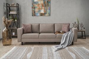Диван за 3 места Budur Сив 223x52 см