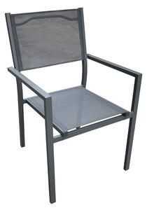 Стол за градина Moly Сив 56.5x61x87.5 см