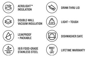 Бежова термочаша 350 ml AeroLight Transit – Stanley