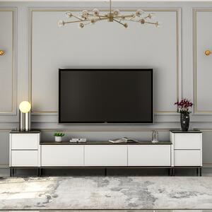 ТВ конзола Imaj Бяла 180x45.2x35 см