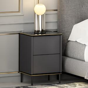 Нощно шкафче Imaj Антрацит 40x60x35 см
