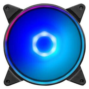 Вентилатор 140mm, Chieftec ZF-1425RGB, 4-pin, 1600rpm, черен