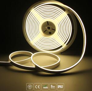 LED лента SOLI Neon Flex SL-N0612V24-CC35, 9.6W, 24V, 5m, 3500K