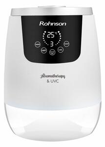 Овлажнител Rohnson R-9517, консумация 25W, 4 l резервоар, подходящ за помещения до 50м², 3 регулируеми режима на изпускане на пара, арома дифузер, бял