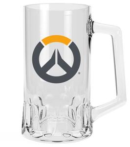 Чаша ABYstyle Overwatch Tankard Logo, 50cl, стъклена, прозрачна