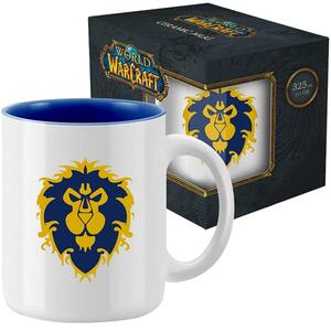 Чаша FSHolding World of Warcraft: Alliance White, 325ml, бяла