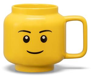 Жълта керамична бебешка чаша 530 ml Head - LEGO®