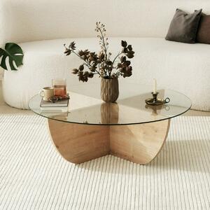 Масичка за кафе Лили Дъб 90x30x90 см