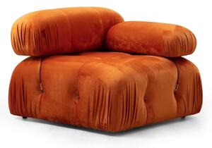 Модулен диван Bubble Оранжев 95x95x75 см