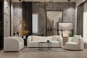 Диван за 2 места Asos Крем 170x76x75 см