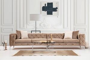 Диван за 4 места Como Крем 344x90x72 см