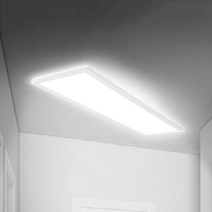 Briloner Панел Move LED, сензор, 98 x 20 cm, IP44, пластмаса, бял, Бял, Коридор, Пластмаса