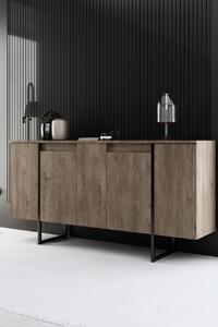 Конзола Лукс Орех 160x35x80 см