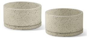 Бетонни саксии в комплект от 2 броя ø 30 cm Terrazzo - Bonami Selection