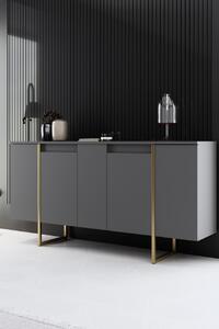 Конзола Лукс Орех 160x35x80 см