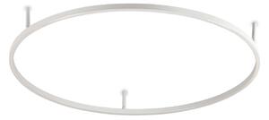 IDEAL LUX Ideal Lux LED таванна лампа Oracle Slim Ø 90 cm, бяла, 3000 K, Бял, Дневна/трапезария, Алуминий, Модерен