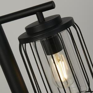 Searchlight Осветление за пътеки, IP44, черно, височина 100 cm, метал, Затъмняване, Черен, Алуминий, Модерен