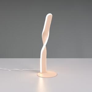 Reality Leuchten LED настолна лампа Ginko, пясъчна, метал, височина 40,5 cm, Бежов, Дневна/трапезария, Метал, Модерен