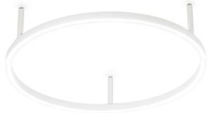 IDEAL LUX Ideal Lux LED таванна лампа Oracle Slim Ø 50 cm бяла 3000 K, Бял, Дневна/трапезария, Алуминий, Модерен
