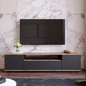 ТВ конзола Fr7 антрацит 180x44.6x44.5 см