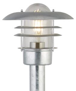 Searchlight Осветление за пътеки X Conrad, сребриста, IP44, височина 51 cm, стомана, Затъмняване, Металик, Метал