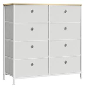 Комод Songmics Бял 80x30x81.5 см