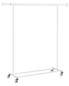 Закачалка на колелца Songmics бяла 134x45.4x160 см