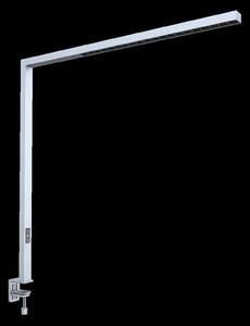 DOTLUX LED сензорна светлина за скоба STYLEdesk, бяла, 80 W 4000 K, Затъмняване, Бял, кабинет / офис, Алуминий, Модерен, Маса бюро