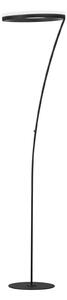 FISCHER & HONSEL LED стояща лампа Sirko, пясъчно черна, височина 177 cm, метал, CCT, Затъмняване, Черен, Дневна/трапезария, Метал, Модерен