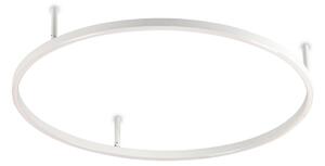 IDEAL LUX Ideal Lux LED таванна лампа Oracle Slim Ø 70 cm, бяла, 3000 K, Бял, Дневна/трапезария, Алуминий, Модерен